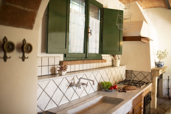 Küche Ferienhaus Toskana